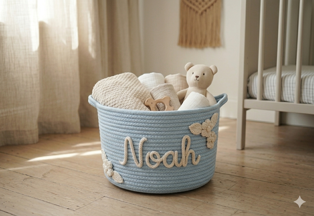 <font dir="auto" style="vertical-align: inherit;"><font dir="auto" style="vertical-align: inherit;">Etsy Easter Date Personalized Name Gift Basket Cute Cotton Rope Woven Bunny Storage Basket Party Favors</font></font>