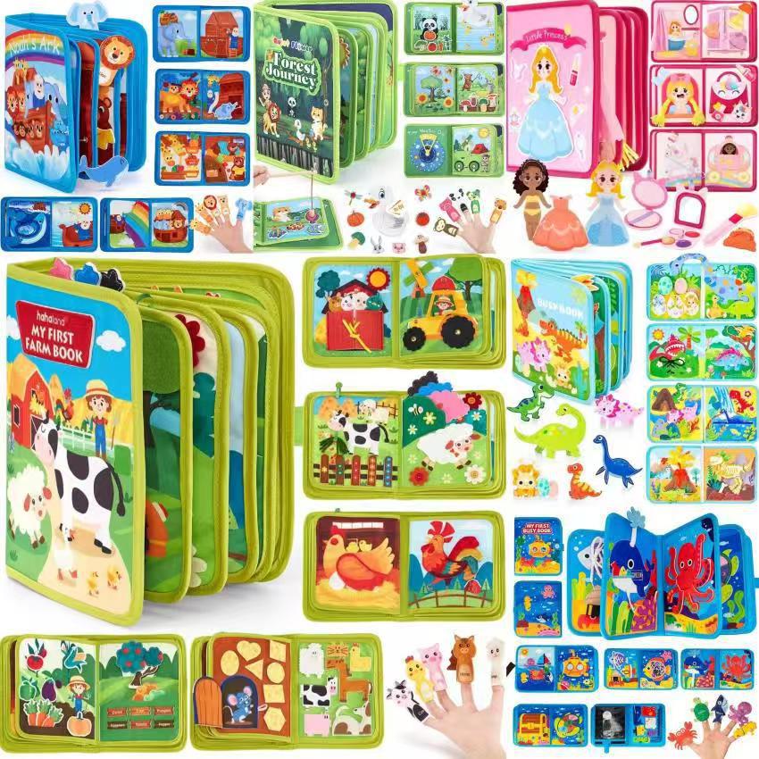<font dir="auto" style="vertical-align: inherit;"><font dir="auto" style="vertical-align: inherit;">Amazon Supplies New Deer-Themed Goodnight Felt Quiet Books, Early Education Pop-Up Books, and Enlightenment Baby Cloth Books</font></font>