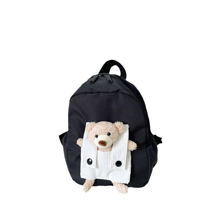 <font dir="auto" style="vertical-align: inherit;"><font dir="auto" style="vertical-align: inherit;">Children's Cartoon Cute Doll Bear Backpack Kindergarten Primary School Students Trendy Fashion Easiest for Match Travel Backpack</font></font>