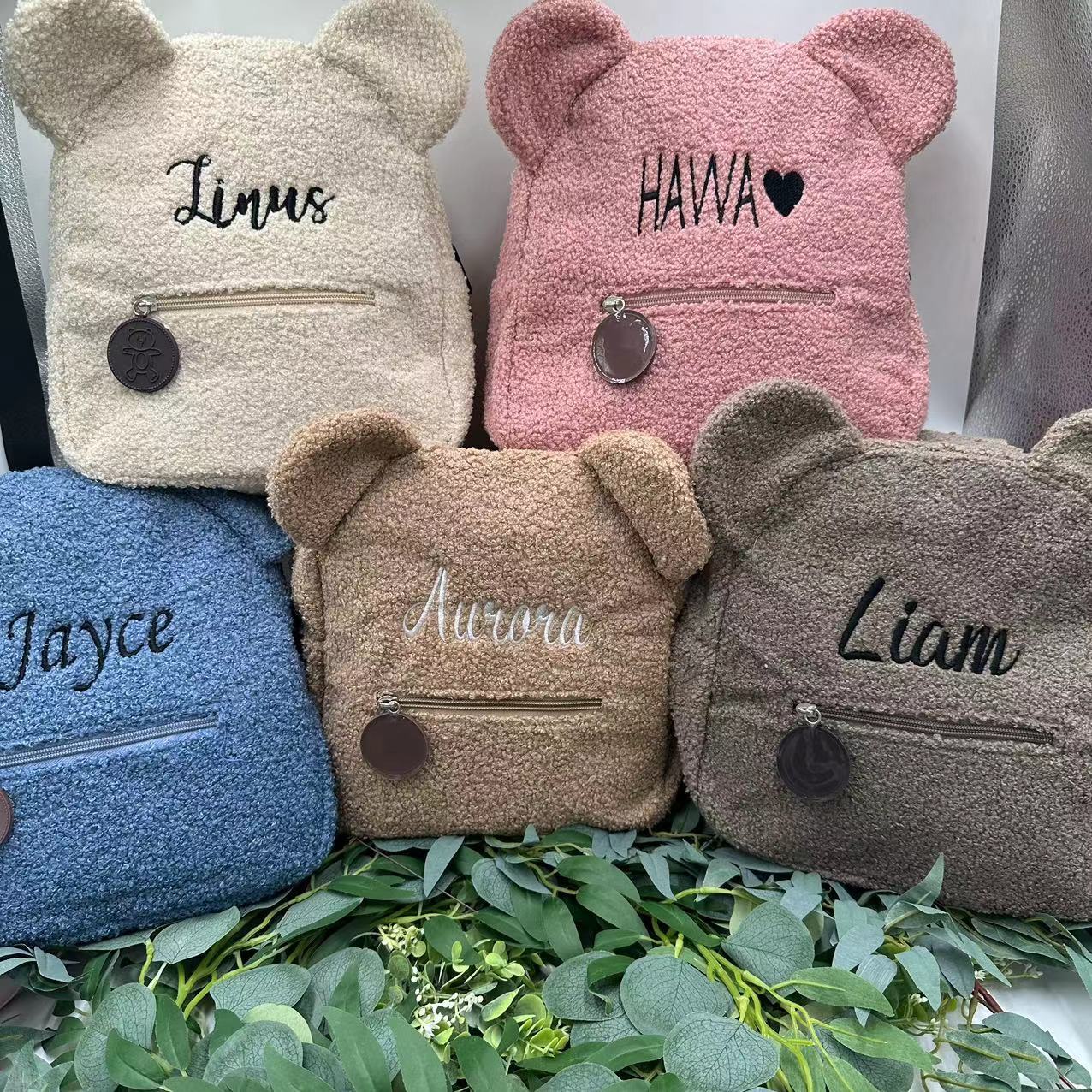 <font dir="auto" style="vertical-align: inherit;"><font dir="auto" style="vertical-align: inherit;">Etsy Cute Plush Backpack Female Student Bear Schoolbag Embroidered Female Girl Bag Backpack</font></font>