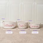 Baby Knits™ Personalized Knitted Basket